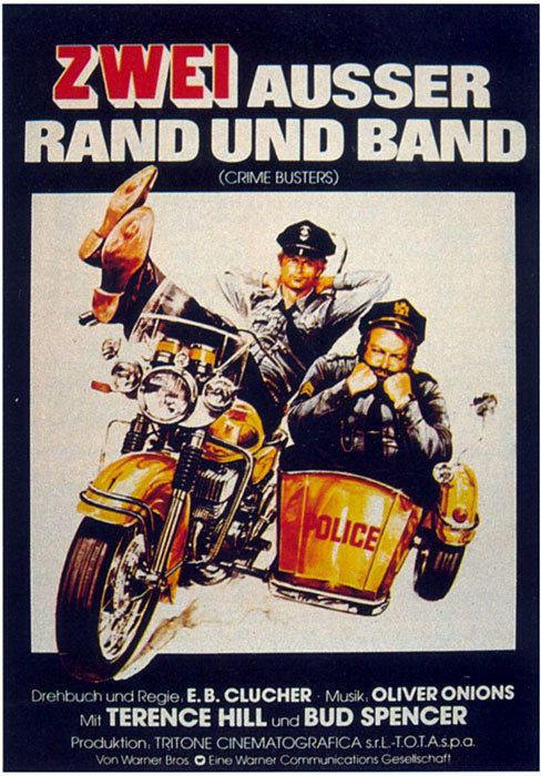 Crime Busters Filmplakat Zwei auer Rand und Band 1976 Plakat 2 von 2