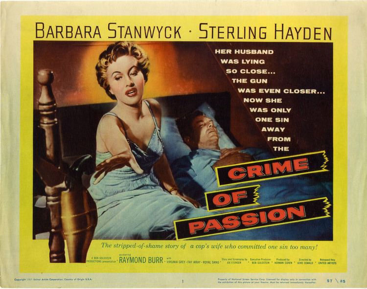 Crime of Passion (1957 film) Crime of Passion 1957