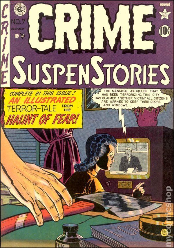 Crime SuspenStories Crime Suspenstories 195055 EC Comics comic books