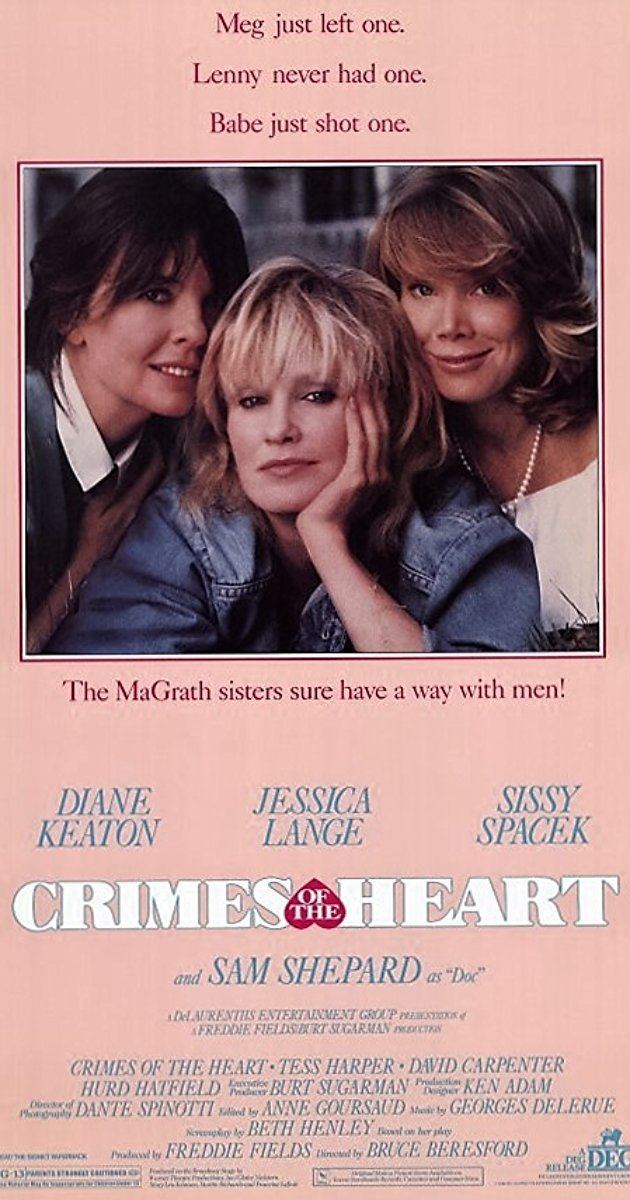 Crimes of the Heart (film) Crimes of the Heart 1986 IMDb