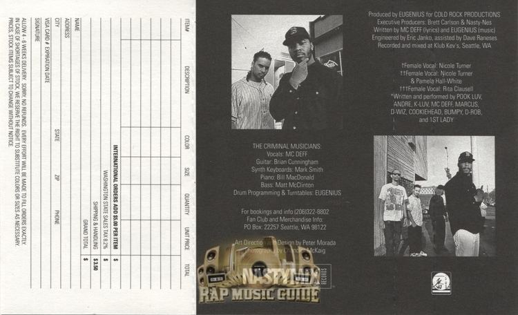 Criminal Nation Criminal Nation Trouble In The Hood Cassette Tape Rap Music Guide