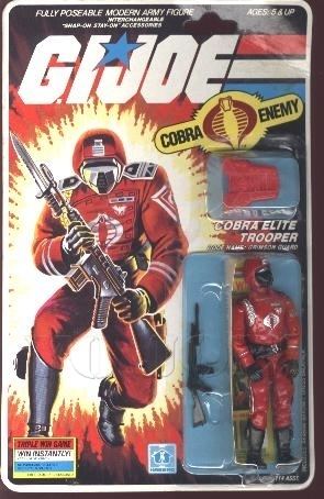 Crimson Guard Crimson Guard v1 GI Joe Action Figure YoJoe Archive