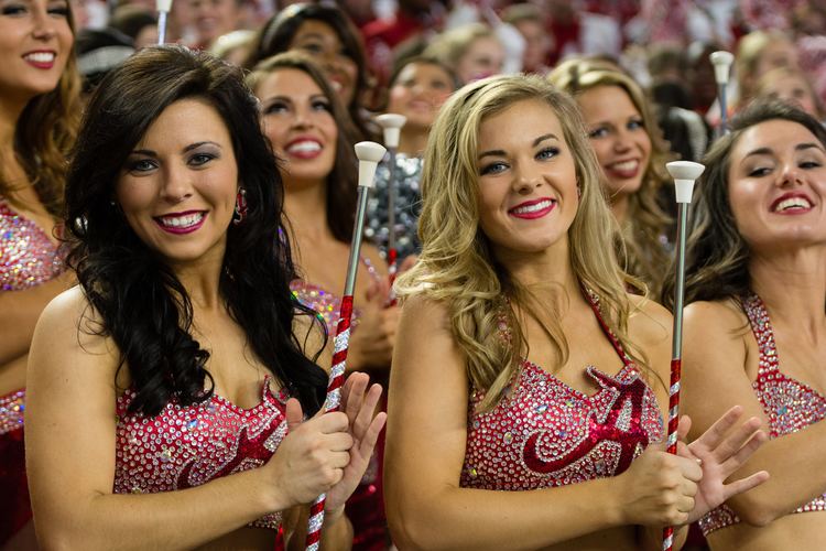 Crimsonettes Million Dollar Band Crimsonettes University of Alabama Bands