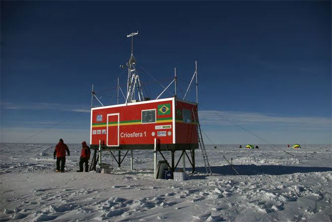 Criosfera 1 Mdulo Criosfera 1 inaugurado na Antrtica oeco