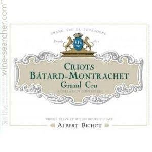 Criots-Bâtard-Montrachet Albert Bichot CriotsBatardMontrachet Grand Cru Cote de Beaune