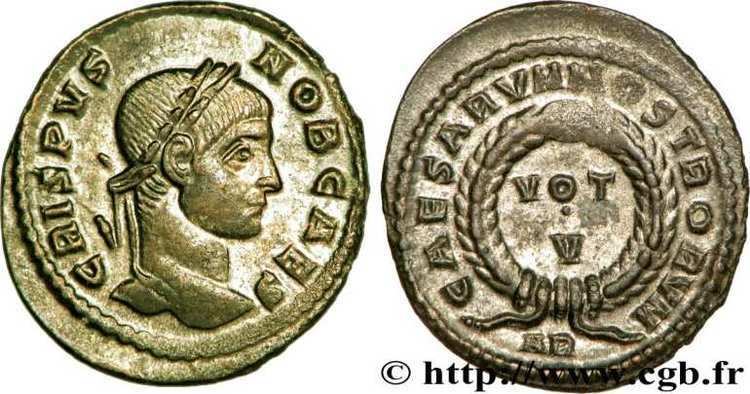 Crispus Crispus Roman Imperial Coins reference at WildWindscom