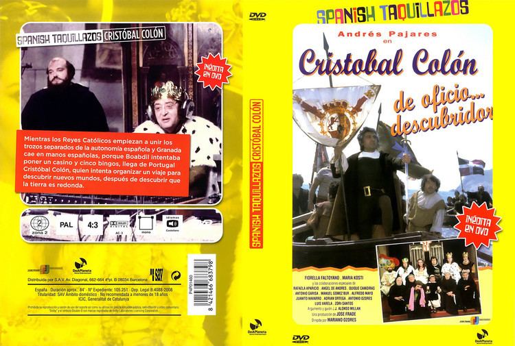 Cristóbal Colón, de oficio... descubridor Cartula Caratula de Cristobal Colon De Oficio Descubridor