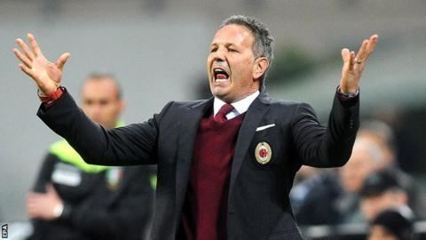 Cristian Brocchi Italian Giants AC Milan Sack Manager Mihajlovic Appoint Brocchi As