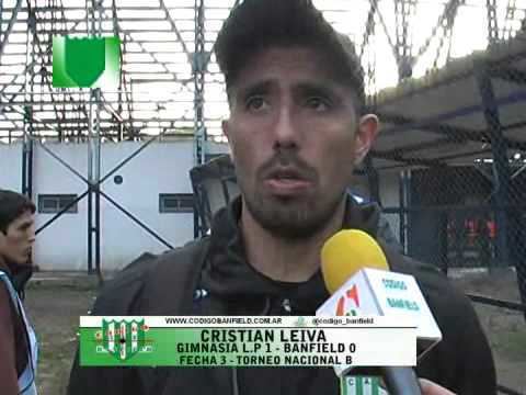 Cristian Leiva CRISTIAN LEIVA GIMNASIA LP 1 BANFIELD 0 TORNEO BN 268