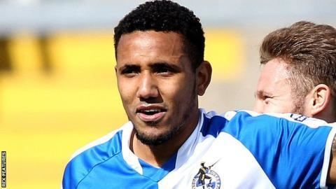 Cristian Montaño Cristian Montano Bristol Rovers forward agrees new contract BBC Sport