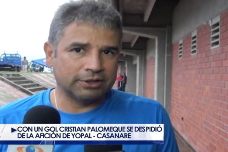 Cristian Palomeque Con un gol Cristian Palomeque se despidi de la aficin de