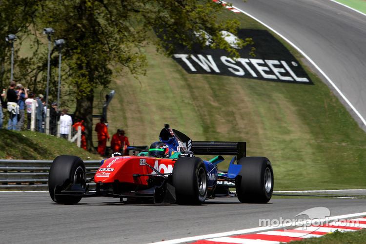 Cristiano Morgado Cristiano Morgado driver of A1 Team South Africa at Brands Hatch