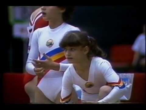 Cristina Bontaș Cristina Bontas VT 1987 International Junior AA YouTube