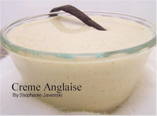 Crème anglaise Creme Anglaise Recipe Joyofbakingcom Tested Recipe