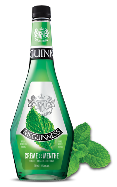 Crème de menthe Crme de Menthe Green McGuinness Liqueurs