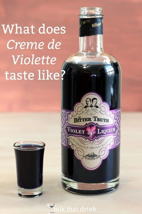 Crème de violette What does Creme de Violette taste like Mix That Drink