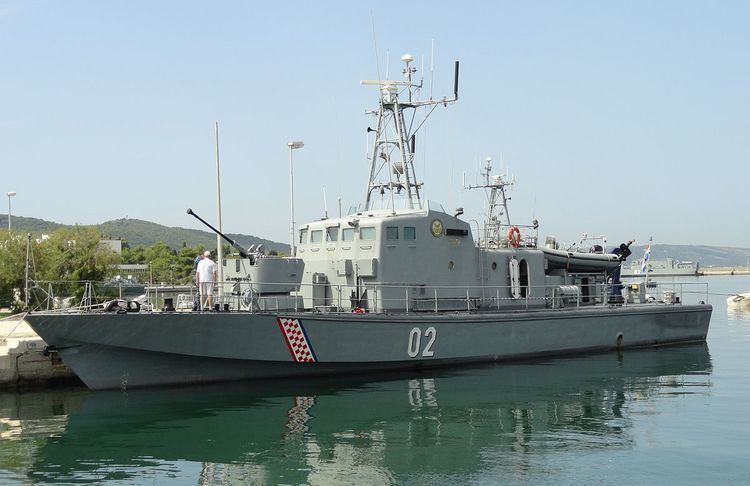 Croatian patrol boat Šolta (OB-02)