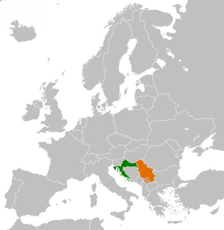 Croatia–Serbia border dispute