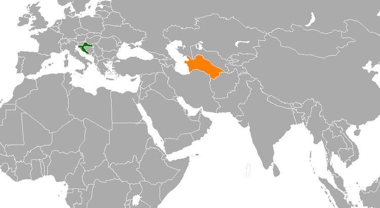 Croatia–Turkmenistan relations