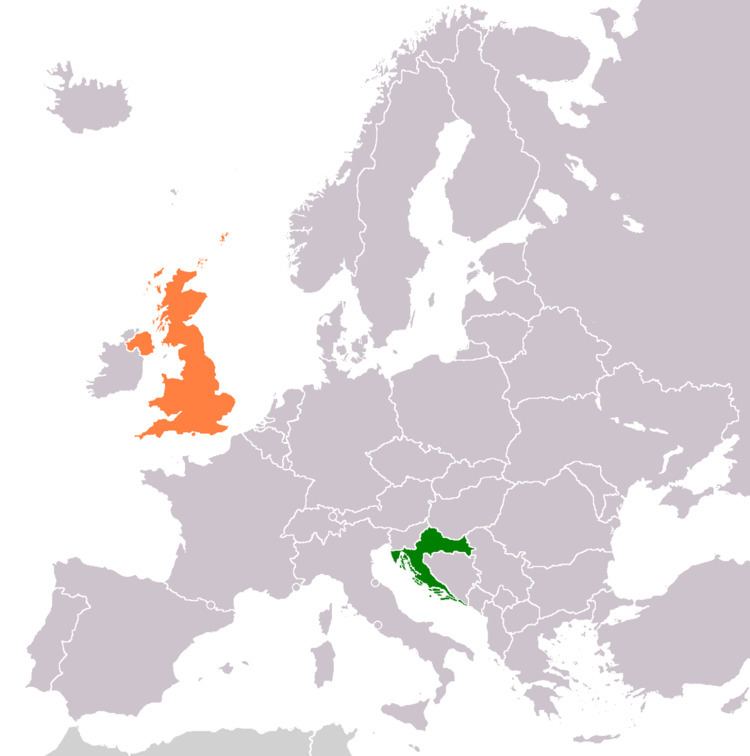 Croatia–United Kingdom relations