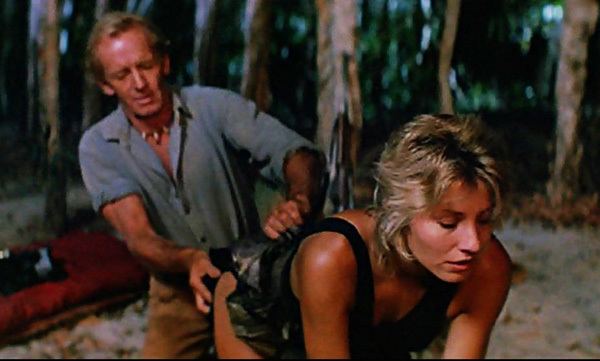 Crocodile Dundee movie scenes Wait what s going on in this scene I didn t think it was that kind of movie Crocodile Dundee was everywhere in 1986 