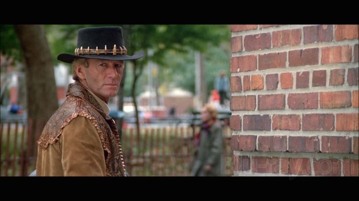 Crocodile Dundee II movie scenes Both films feature fair video and audio Crocodile Dundee II s technical presentation is a little better all around and its supplements double that of 