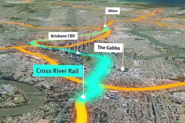 Cross River Rail Third cross river rail plan for Brisbane unveiled ABC News