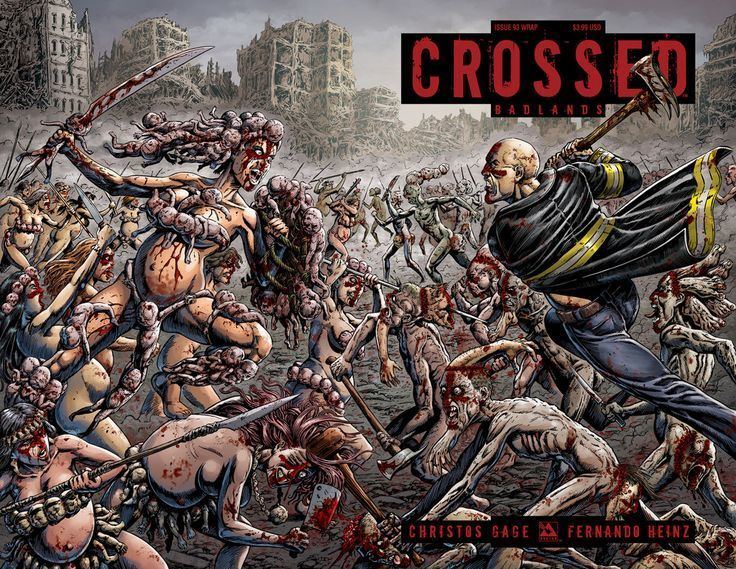 The cover of Crossed: Badlands #93