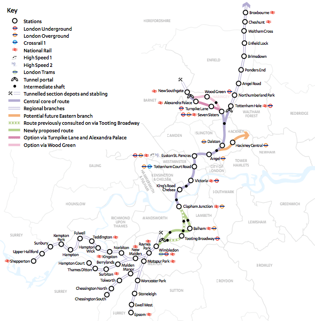 Crossrail 2 Crossrail 2 should be made a development 39priority39 WIRED UK