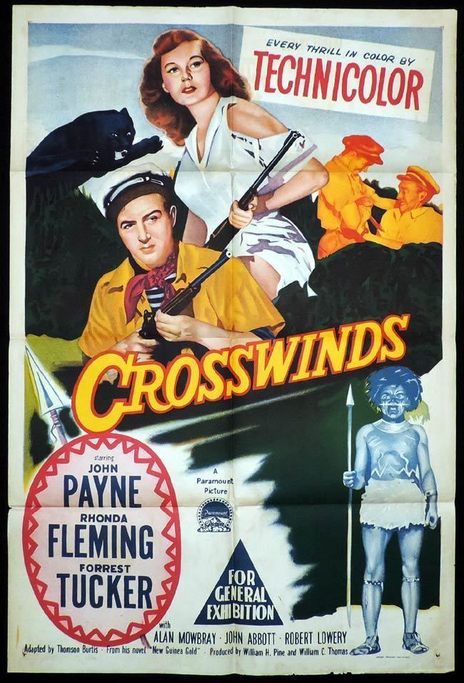 Crosswinds (film) CROSSWINDS One Sheet Movie Poster John Payne Rhonda Fleming