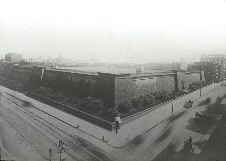 Croton Distributing Reservoir Old New York In Photos 50 42nd Street amp Fifth Avenue 1897