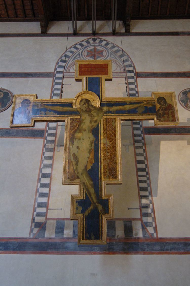 Crucifix (Cimabue, Santa Croce) Crucifix Cimabue Florence in War and Flood