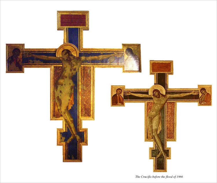 Crucifix (Cimabue, Santa Croce) Santa Croce Church and Museum Florence