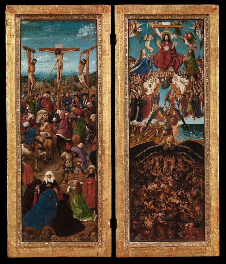 Crucifixion and Last Judgement diptych The Crucifixion The Last Judgment Jan van Eyck and and workshop