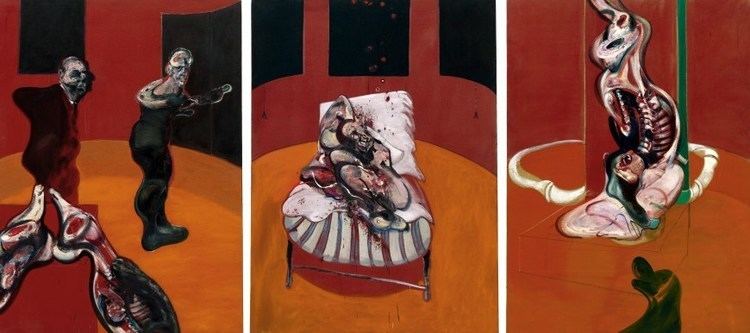Crucifixion (Francis Bacon, 1965) Three Studies For A Crucifixion