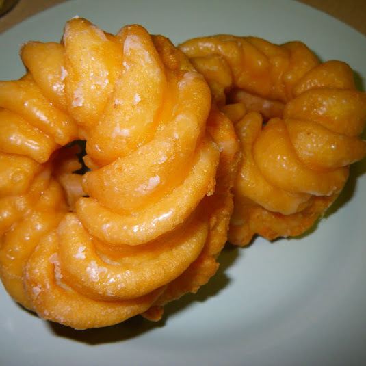 Cruller French Crullers Dunkin Donut Copycat Recipe by Martha H Key