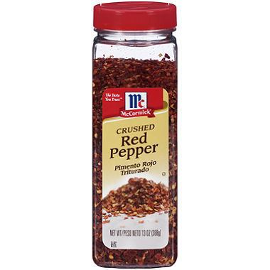 Crushed red pepper McCormick Crushed Red Pepper 13 oz Sam39s Club