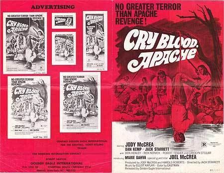 Cry Blood, Apache Cry Blood Apache movie posters at movie poster warehouse moviepostercom