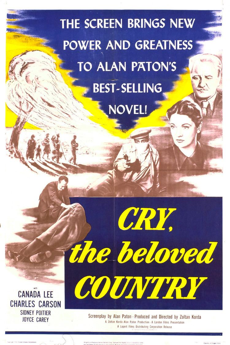 Cry, the Beloved Country (1951 film) wwwgstaticcomtvthumbmovieposters3459p3459p