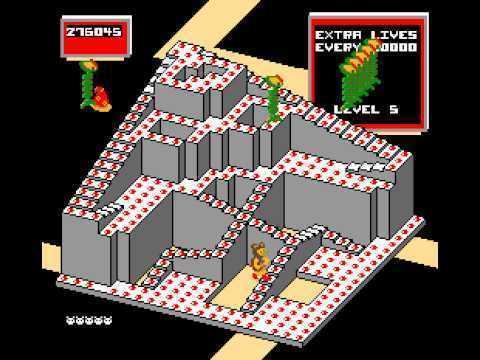 Crystal Castles (video game) Arcade Game Crystal Castles 1983 Atari ReUploaded YouTube