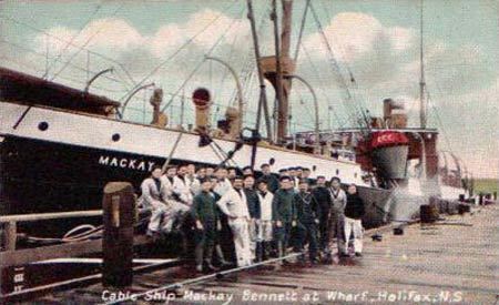 CS Mackay-Bennett History of the Atlantic Cable amp Submarine Telegraphy CS Mackay Bennett