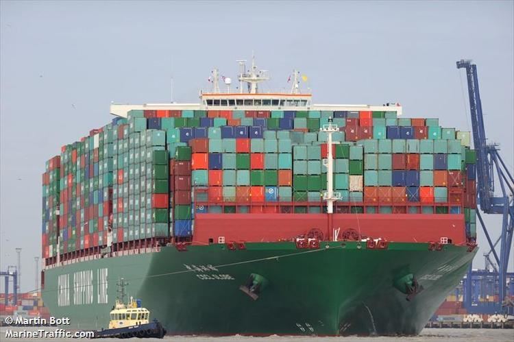 CSCL Globe Vessel details for CSCL GLOBE Container Ship IMO 9695121 MMSI