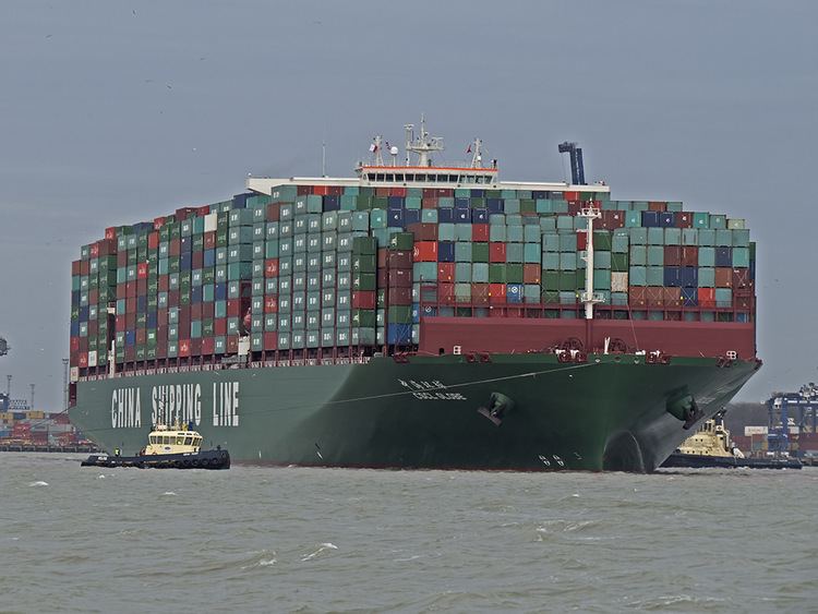 CSCL Globe CSCL Globe The worlds largest container ship the CSCL Glob Flickr