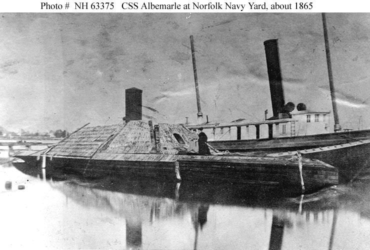 CSS Albemarle Confederate ShipsCSS Albemarle 18641864