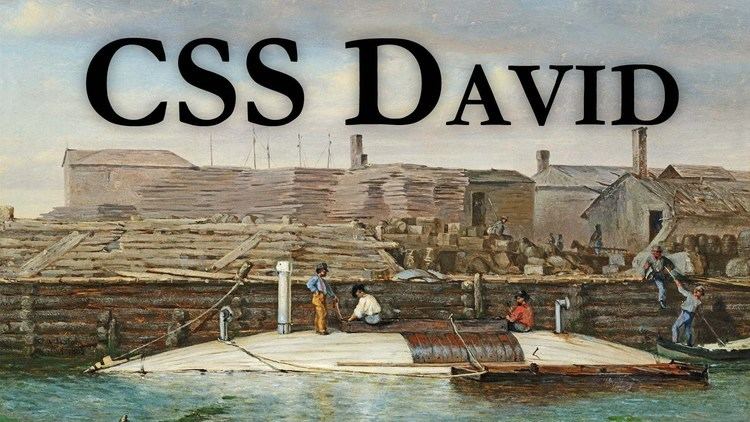 CSS David CSS David vs USS New Ironsides YouTube