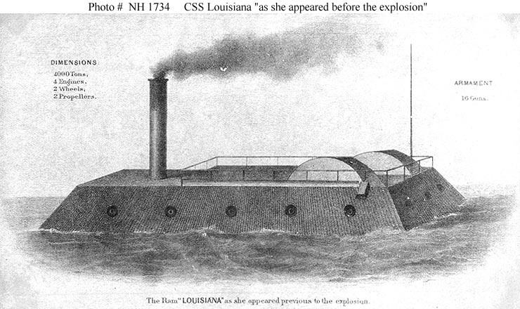 CSS Louisiana Confederate ShipsCSS Louisiana 18621862