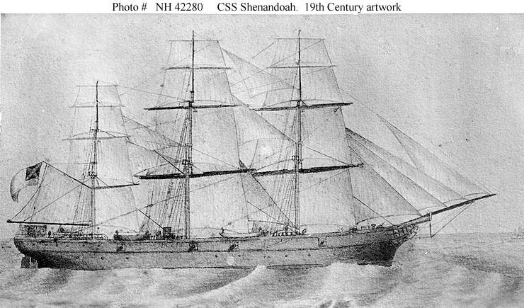 CSS Shenandoah Confederate ShipsCSS Shenandoah 18641865