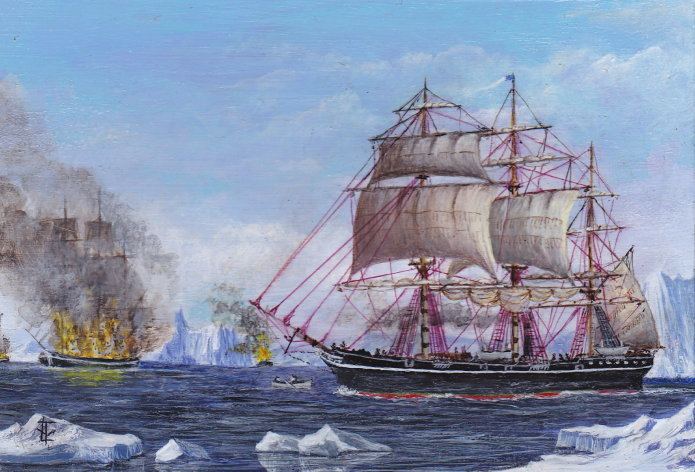 CSS Shenandoah On This Day In History Nov 6 1865 CSS Shenandoah Surrenders