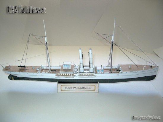 CSS Tallahassee TMP 1200 CSS Tallahassee Paper Model Available