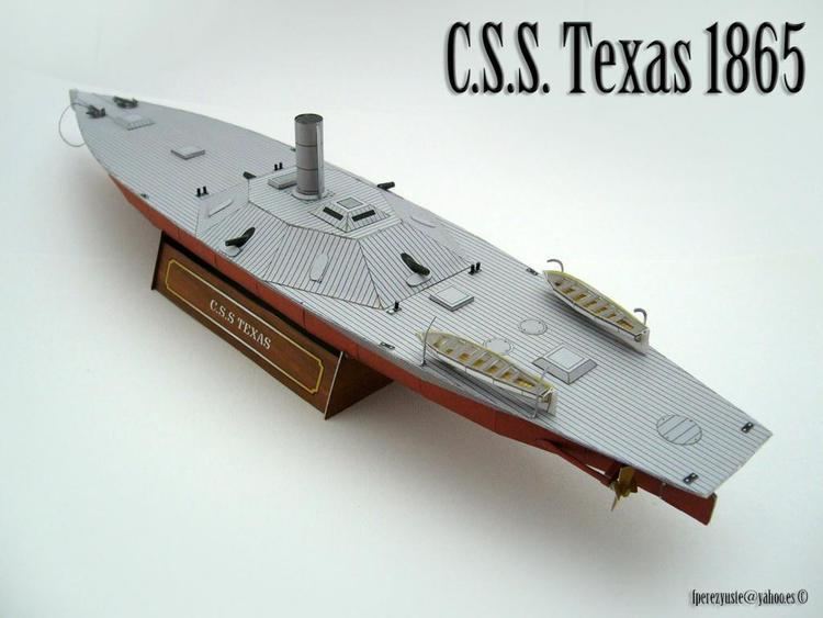 CSS Texas (1865) 1200 CSS Texas Heinkel Models Wargame Vault